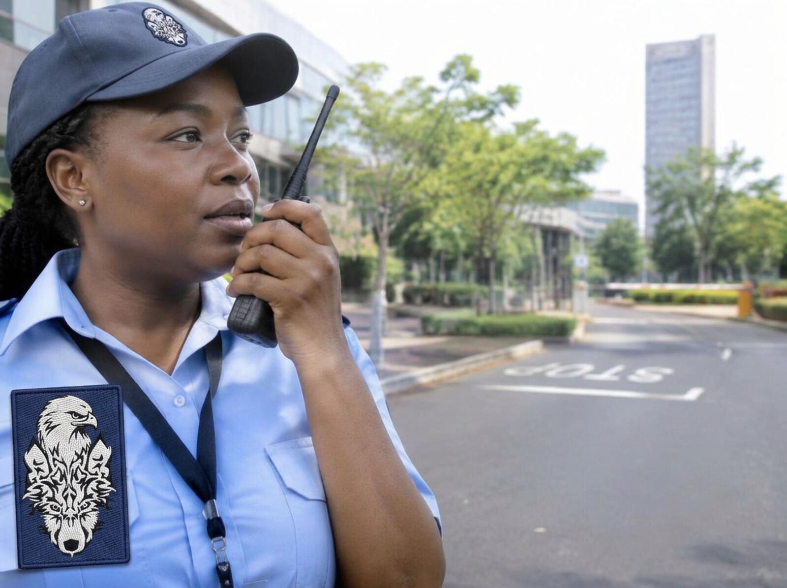 Officers in contact on every post
